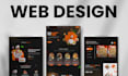 create a custom web design for websites using figma framer