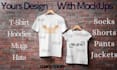 do hoodie, t shirts and other garments mockups