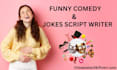 write script on skits, jokes, comedy and funny script