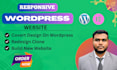 redesign,design duplicate or clone wix to wordpress by elementor pro
