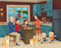 illustrate 2d childrens storybook, comic book and custom illustrations