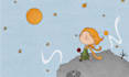 create a digital cartoon illustration for your project