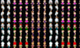 2d pixel art sprite sheet, sprite character, 2d sprite animation for game assets