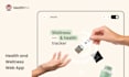develop a health care, wellness and fitness app with website