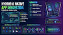 do mobile app development android, IOS, hybrid app for you