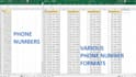 do excel data typing, data cleaning and data formatting