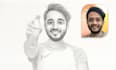 draw realistic pencil sketch portrait from a photo