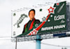 design retractable roll up banner,  modern billboard, signage
