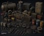 create game ready 3d hard surface models, props, machinery and buildings