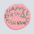 write your name on harry potters birthday cake