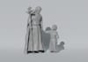 create high quality 3d sculpture for 3d printing