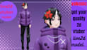 draw 2d vtuber model, 2d vtuber, 2d vtuber rigging and 2d vtuber model