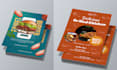 design eye catchy food flyers, posters