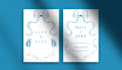 create wedding invitation with illustration