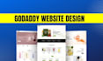 design redesign godaddy website as a godaddy expert