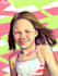 draw really special and colorful portrait