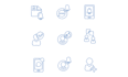 do trendy custom icon design