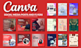 design anything in canva, canva logo, canva flyer, instagram post