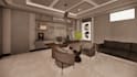 design office, conference hall, and commercial office interiors