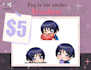 give you a pack of premade anime chibi emotes