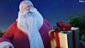 make teddy santa christmas greeting video