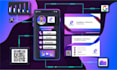 design ui physical clickable digital business card
