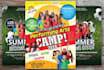design a nice eye catching flyer for any kids event, summer camp, etc