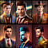 create professional concept art , character using ai