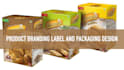 do product branding label and packaging design