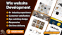 do wix website design or wix ecommerce website, wix online store