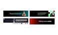 design linkedin banner, cover, header