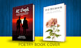 design a minimalist poetry book cover