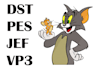 embroidery digitizing 3d puff, convert to dst, pes, in 1hr