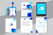design business cards, letterheads, and stationery items