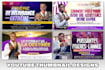 design an attractive youtube thumbnail with fast delivery