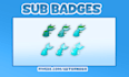 do custom cool sub badges twitch