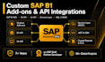 develop custom sap b1 addons, apis and integrations
