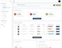 create angular UI design in html, CSS and material