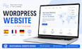 develop a spanish, french, or multilingual wordpress website for you