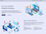 create your website  with HTML, CSS, javascript and tailwindcss