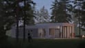 make a model and visualization of the interior or exterior