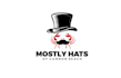 eye catching fun hat shop logo design