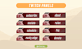 create awesome customized twitch panels