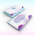 create a 3d business card design with qr code