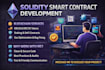 develop and audit secure solidity smart contracts for your dapp