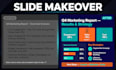 design a professional keynote, sales deck or investor pitch deck presentation