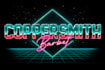 do 80s retrowave logo designs and futuristic synthwave style