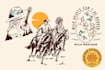draw vintage western handdrawn illustration