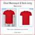 do ghost mannequin, wrinkle remove and neck joint service
