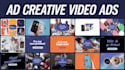 design high converting video or static ads